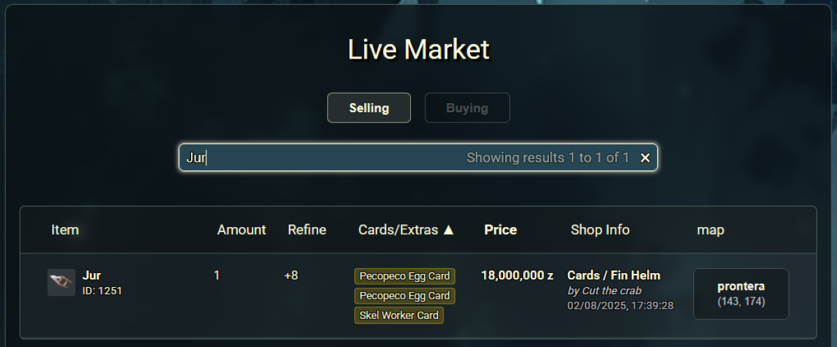 Live Market